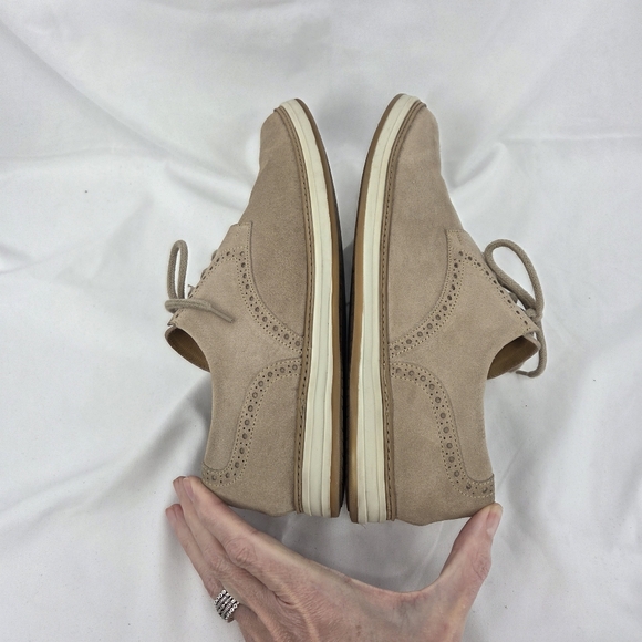 Peter Millar Tan Suede Shoes MS18F15 Men's 10.5 - Picture 10 of 11